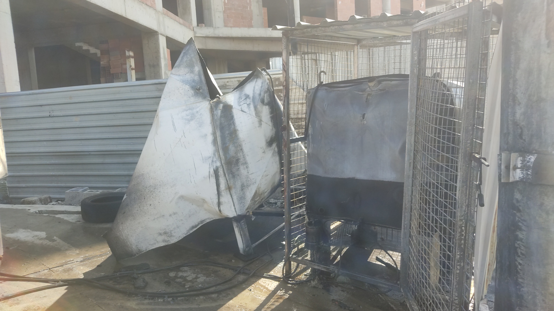 احتراق خمسة أشخاص بحادث في أربيل