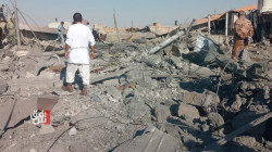 صور .. مصدر: 10 ما بين قتيل وجريح والبحث جارٍ عن مفقودين بالقصف التركي لسنجار