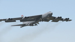 U.S. bomber flies over the Middle East