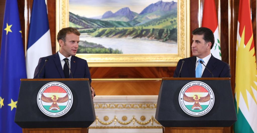 Kurdistan, France Presidents discuss Erbil-Baghdad ties, regional stability