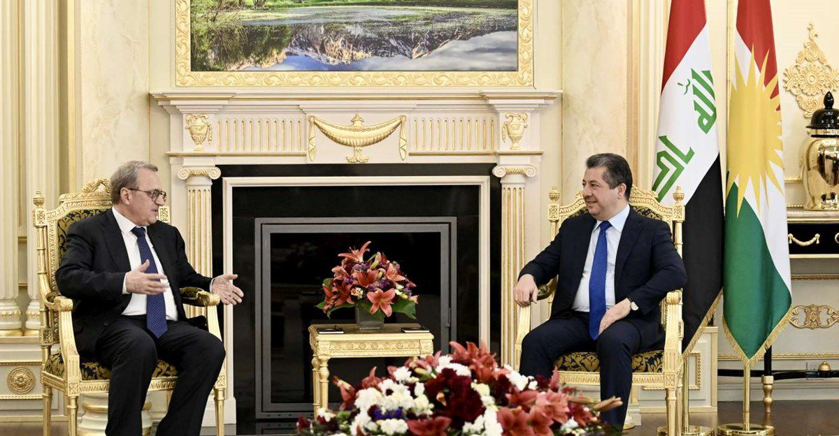 PM Barzani, Russia’s Bogdanov talk Kurdistan-Russia ties, Baghdad issues