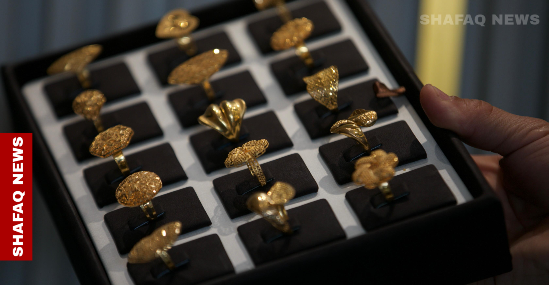Gold prices drop in Baghdad, Erbil markets