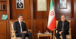 Kurdish President meets Iran’s Pezeshkian: Expanding cooperation on table