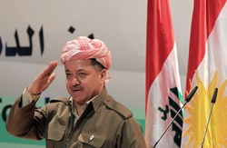 مسعود بارزاني مهنئا الكاظمي ويأمل حل الخلافات بين اربيل وبغداد